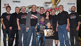 Rico Abreu Hits Pay Dirt on River Spirit Casino Qualifying Night