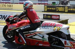 Gatornationals takes a bite out of Lucas Oil Racing TV rider Hector Arana Jr.